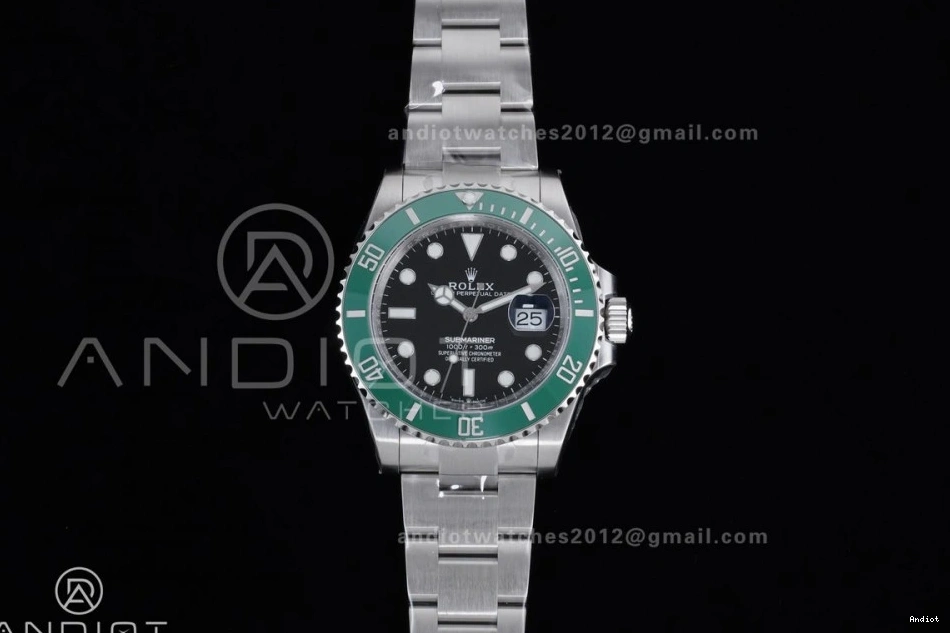 Ceramic 904L 126610LV Steel Starbucks 41mm A2824 Youth Submariner The VSF Version Green 0509